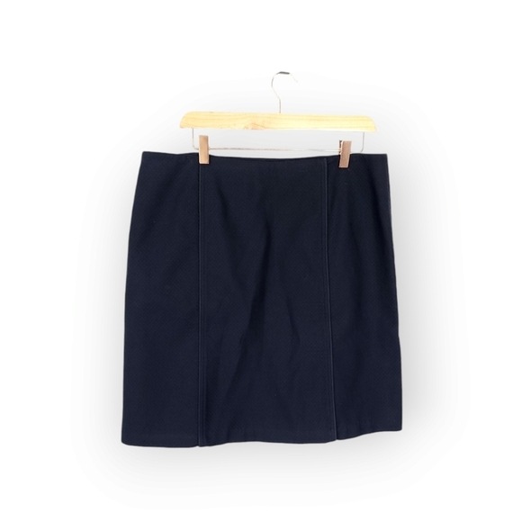 J.Mclaughlin Navy sailor skirt size 14 - Picture 2 of 5